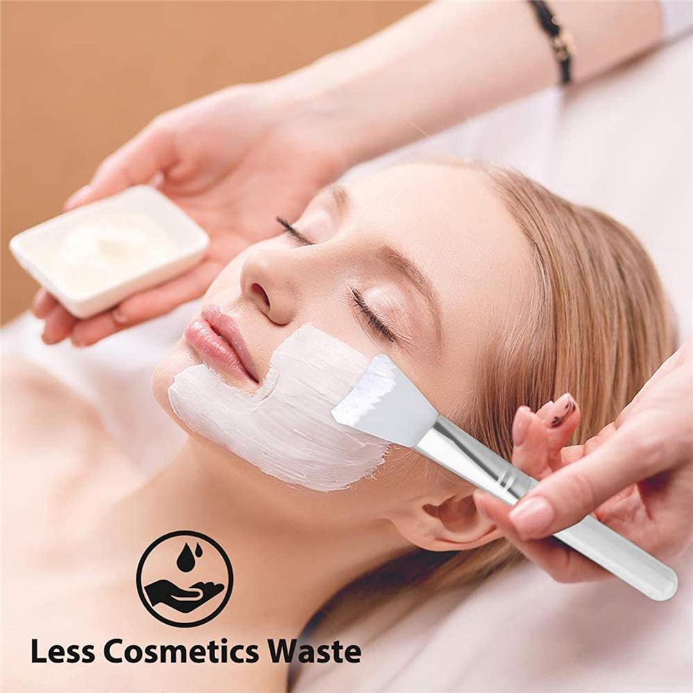 3PCS Silicone Face Cover Brush Facial Mud Applicator Soft Lightweight Makeup Beauty Tool