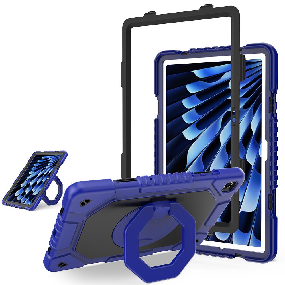 For Samsung Galaxy Tab A11+ / A9+ Case Hand Grip Kickstand Shockproof Silicone + PC Tablet Cover with Pen Slot