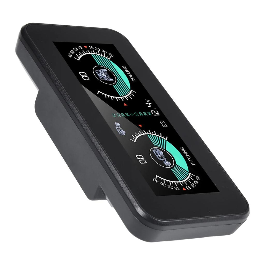 Intelligent Inclinometer Guage Tilt Indicator Angle Level Slope Meter Outdoor Electronic Slope Meter Voltmeter 4*4 Car Accessor