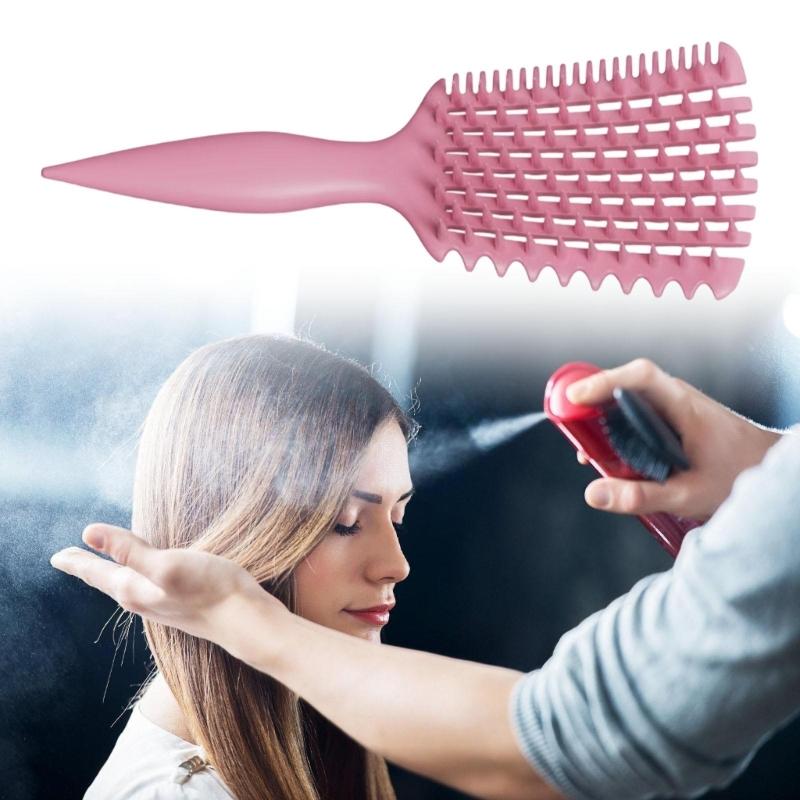 Detangling Brush Painless Brushing On All Wet or Dry Hair Type Anti-Static Bristles,Lightweight Handle,Vented Hair Brush