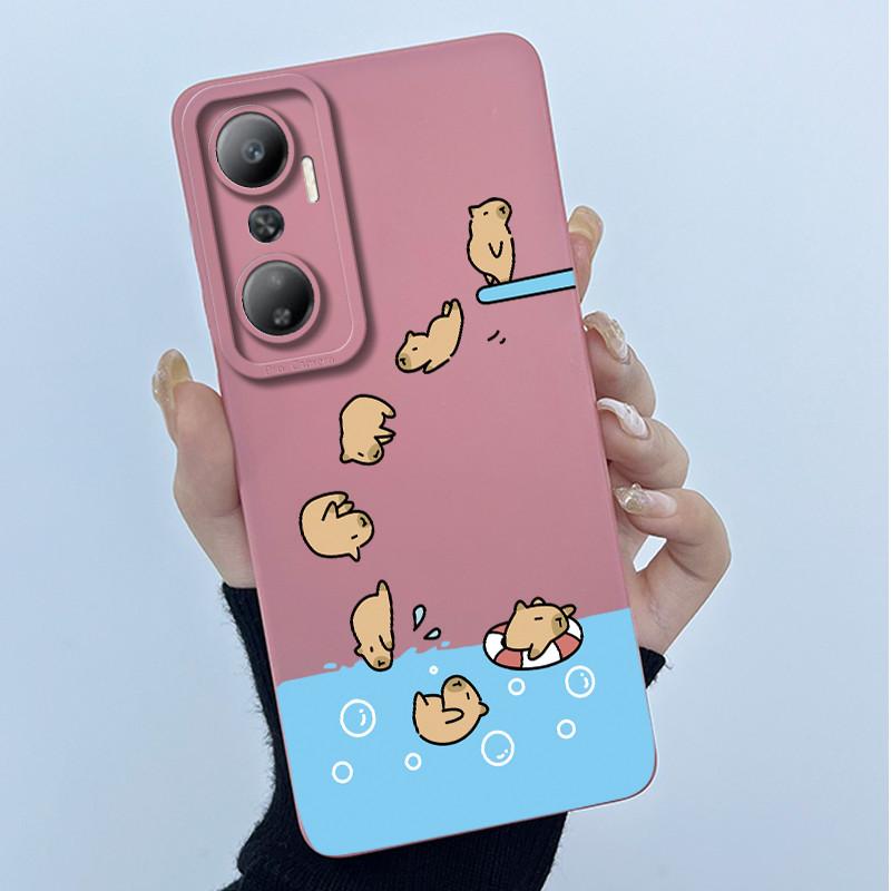 For Infinix Hot 20 4G X6826 X6826B X6826C / Hot20 5G X666 X666B Casing Soft Silicone Phone Case Sweet Painted Men Printed Cover