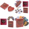 Lovers Oracle Cards Exquisite Heart-shaped Fortune Telling Tarot Deck For Couples