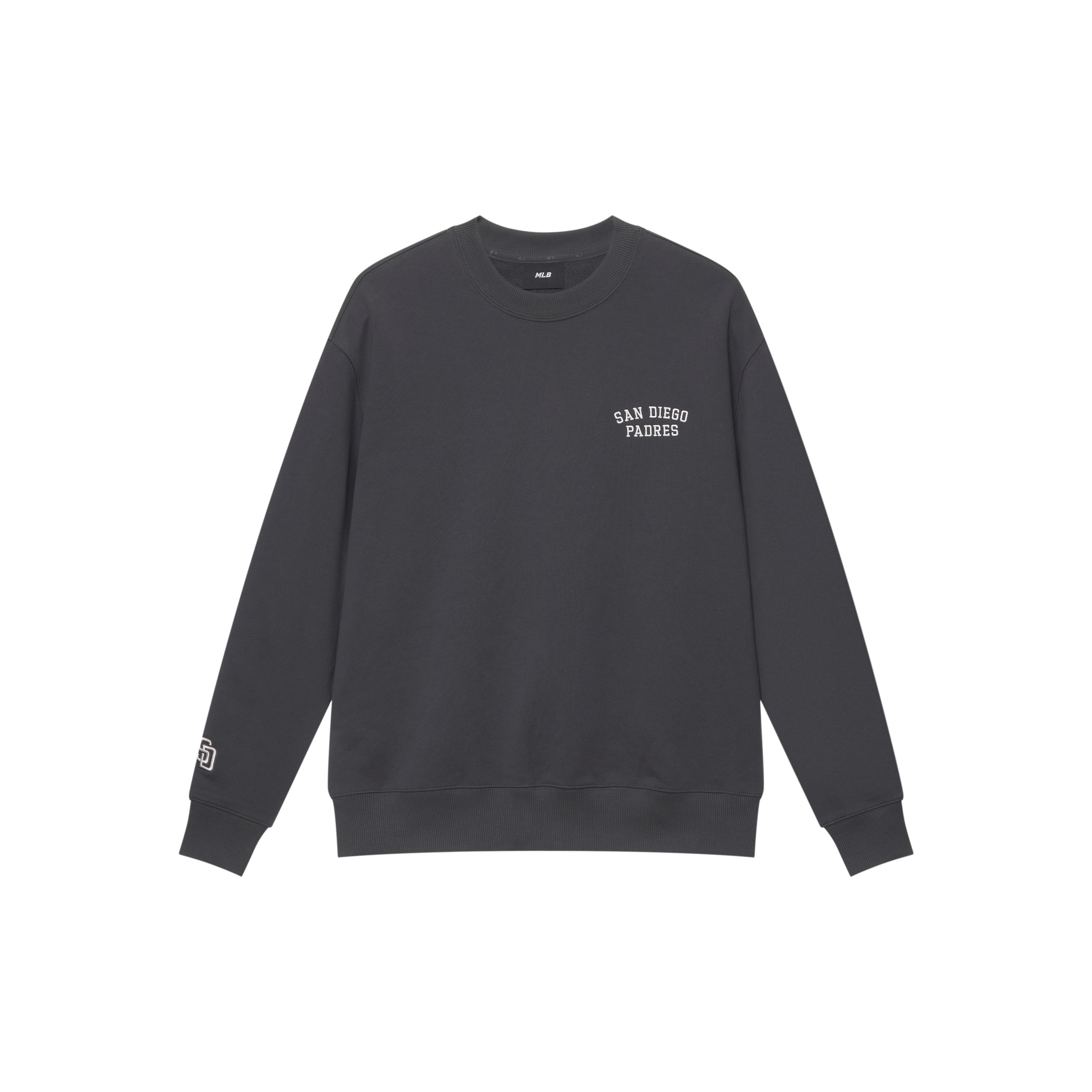 MLB Basic Collection San Diego Padres Sweatshirt Unisex Charcoal Gray 3AMTB0844-13CGS XS