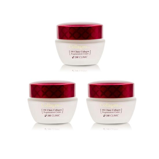 

3W CLINIC Восстанавливающий крем с коллагеном 60 мл (3 варианта) #3pcs