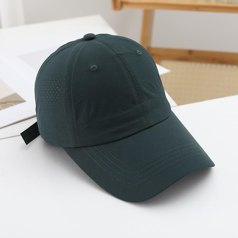 Summer New Mesh Light and Breathable Sunscreen Hat Outdoor Sports Running Soft Top Quick Drying Cap Baseball Cap