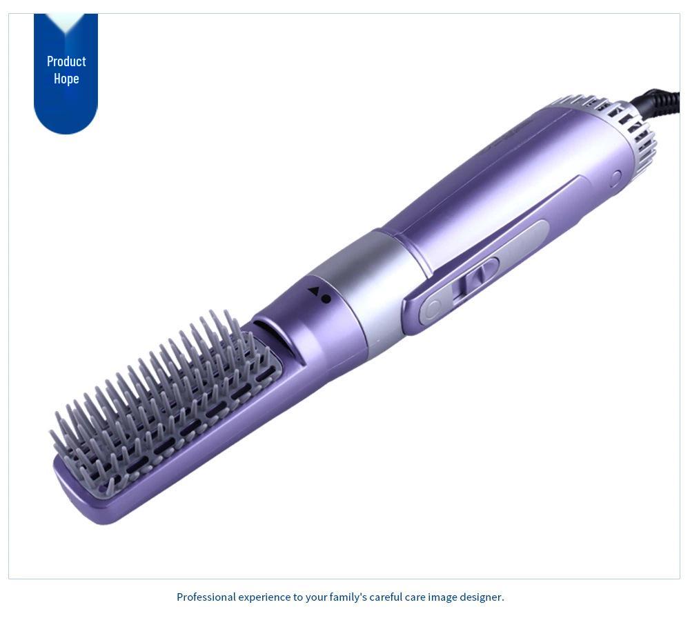4-in-1 Multifunction Hot Air Brush: Curling Iron, Hair Dryer, Ceramic Straightener (Model 9822-6)