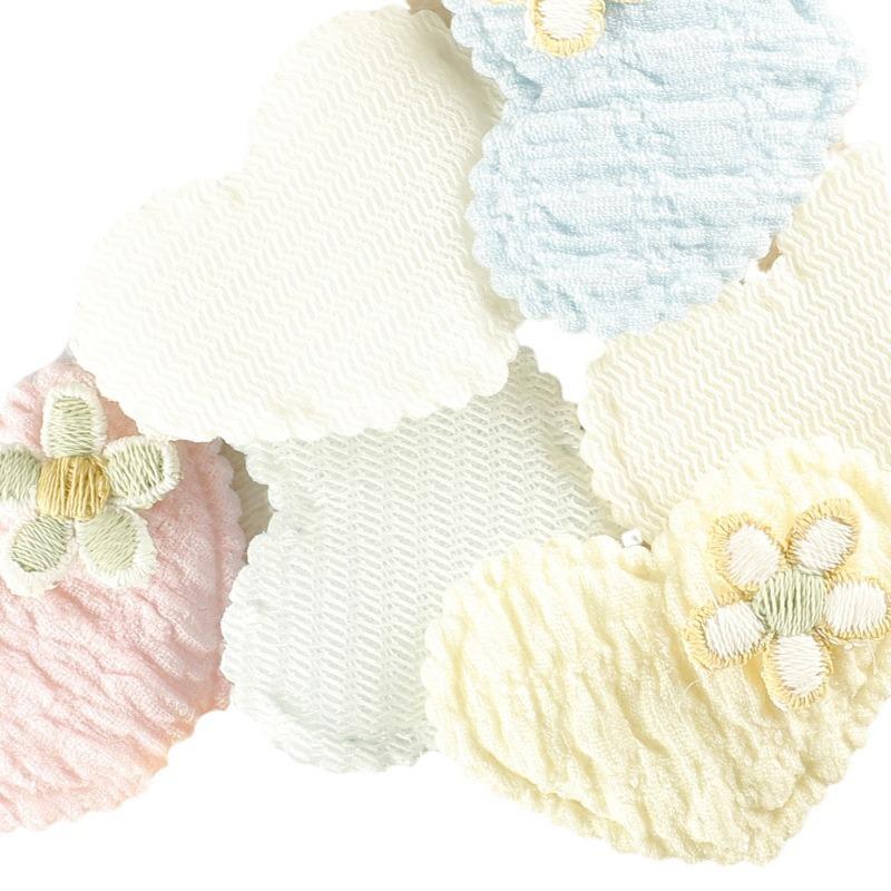 Hair Accessories Accessories Socks Shoes And Hats Decorative Accessories Love Flower Hairpin Accessories Brooch Embroidery Sticker Handmade
