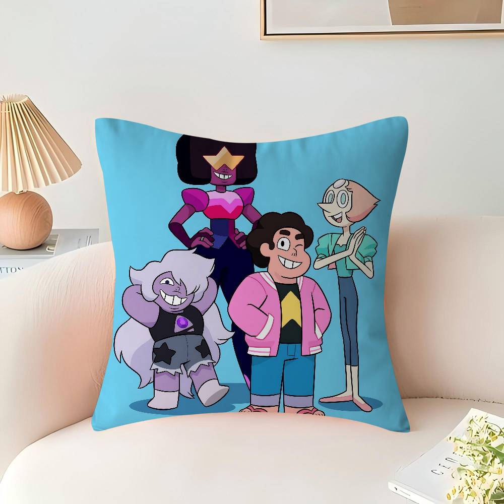 Steven Universe Pillowcase Toon Gift Cushion Cover Bedroom Home Sofa Chair Seat Decor Pillow Case