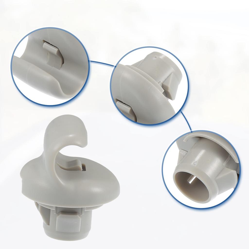 ACROPIX Car Sun Visor Clip, Plastic Sun Visor Hook Clip, Sun Visor Clip Retainer,