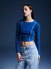 RENNESMIA Indigo Washed Top _ Blue