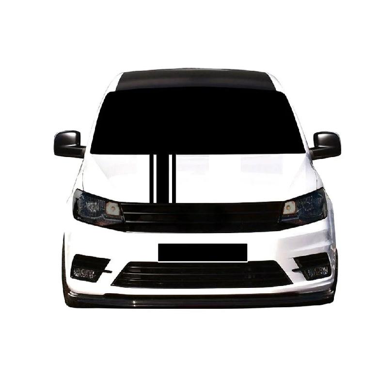 Car Hood Stickers For Volkswagen VW Caddy MK1 MK2 MK3 MK4 4 3 2 Maxi Kombi Camper Van Cover Engine Vinyl Decals Accessories