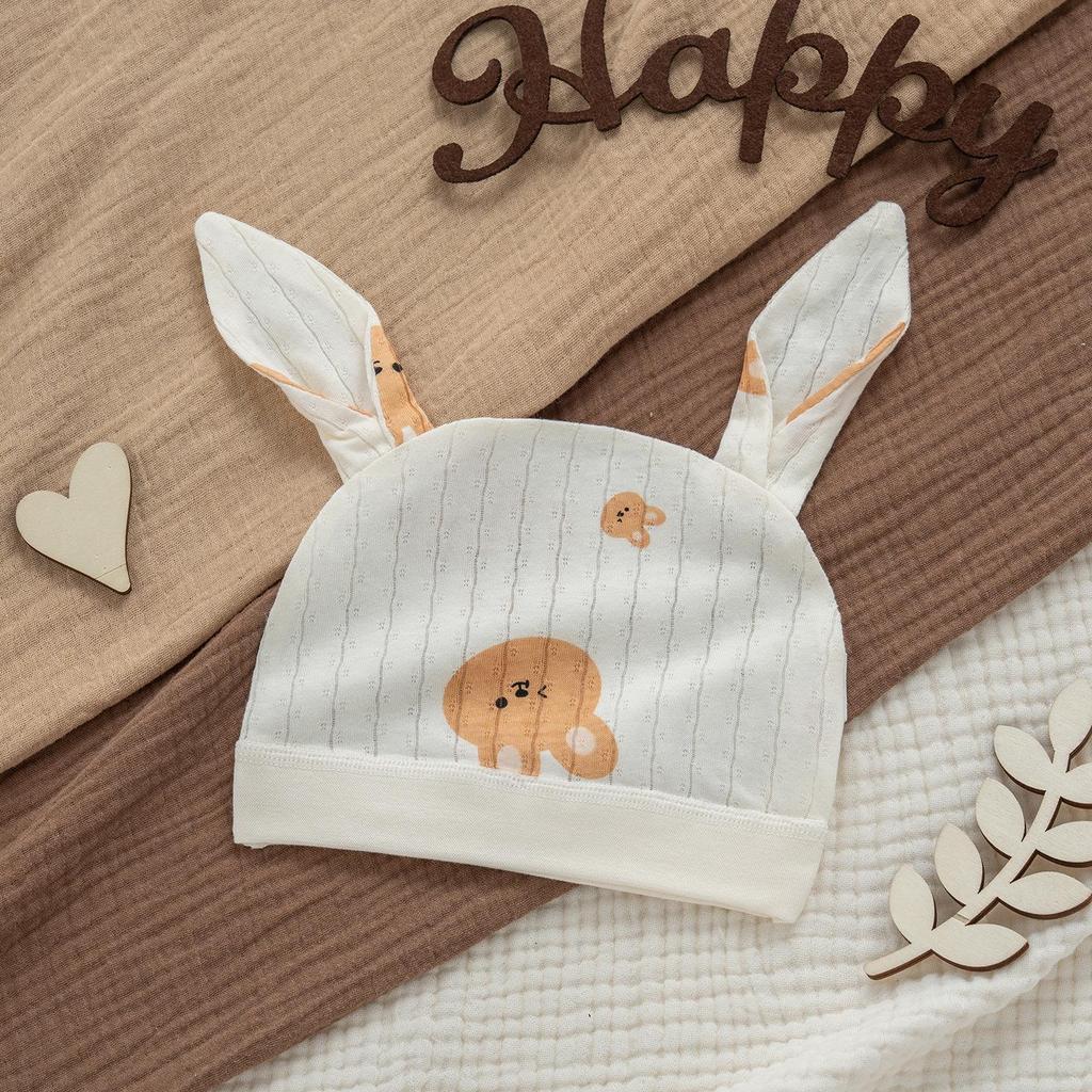 Ultra-Thin Cotton Baby Jumpsuit with Belly Protection & Long Sleeves - Breathable, A-Class for Summer & Air-conditioned Spaces