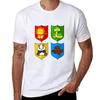 Cute Animal Crests TShirt Man Tshirt Funny T Shirts Cotton TShirt