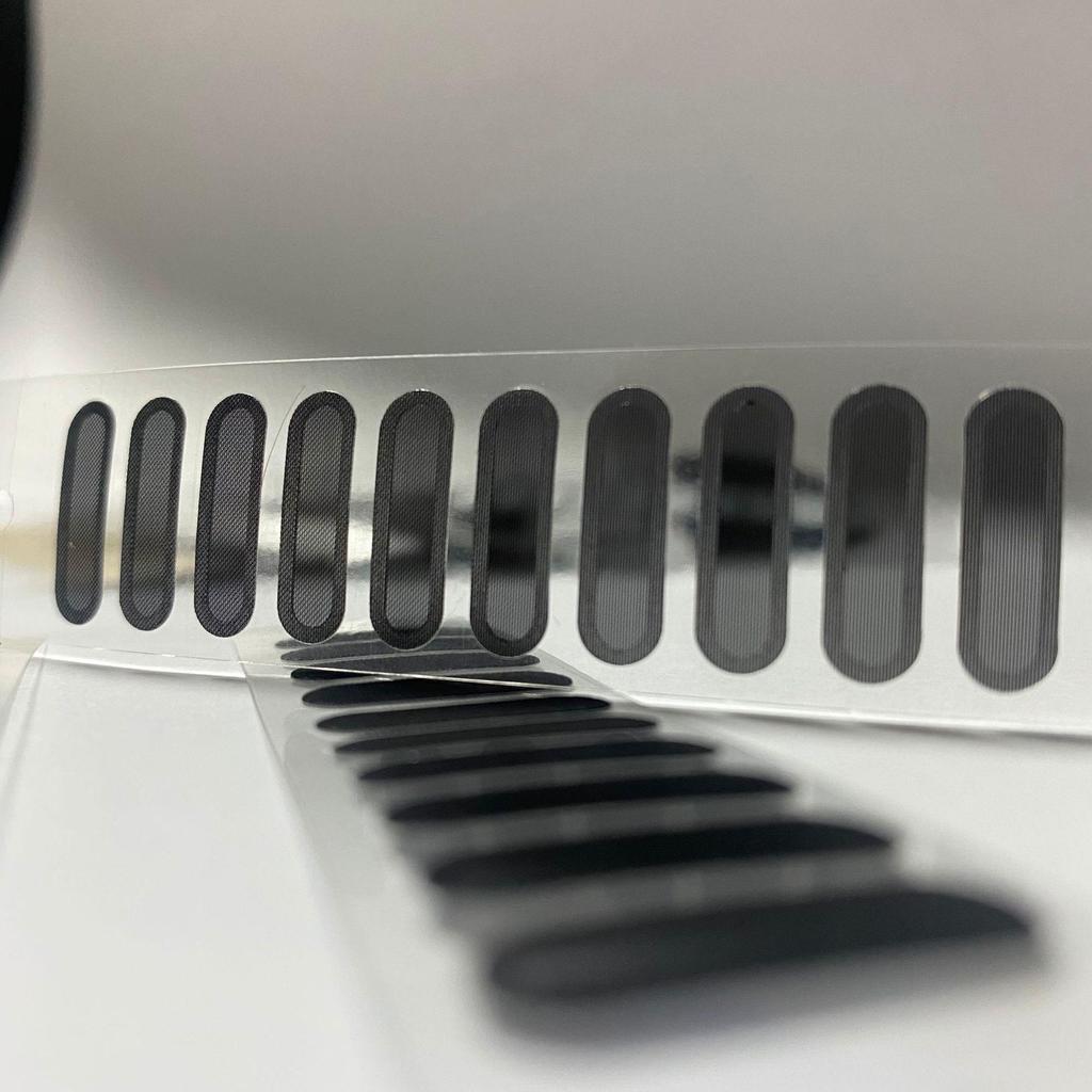 Universal Dustproof Mesh Sticker for Mobile Phones and Tablets - Earpiece Speaker Protection (6/8 Holes, Dustproof, Waterproof).