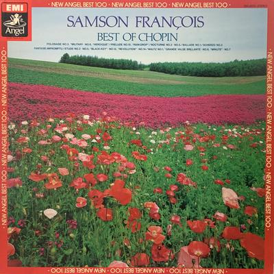 LP Record SAMSON FRANCOIS  Best Of Chopin EAC81010 ANGEL Japan Obi Classical Used