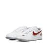 Nike Big Abrasion Resistant Low Top Skateboard Shoes Men's White Red 355152-106(Team1180-)