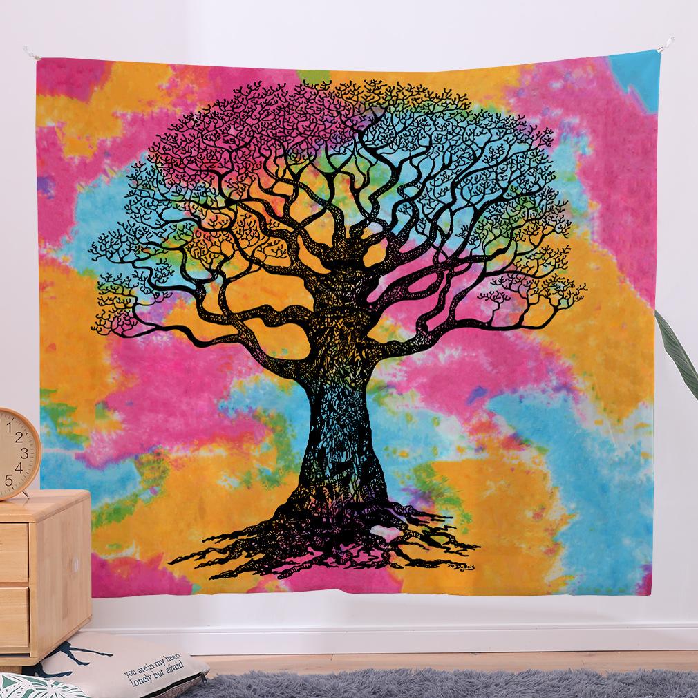 

Гобелен; Цветная художественная фоновая ткань; Фоновая настенная декоративная ткань; Изголовье кровати, вешалка для одежды; Ткань для стен в спальне; Настенный 70*95cm