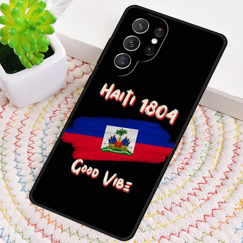 Haiti Haitian Flag soft Silicone Phone Case For Samsung Galaxy note 10 pro S26 S25 S24 S23 S22 S21 Plus S25Ultra Capa Cover