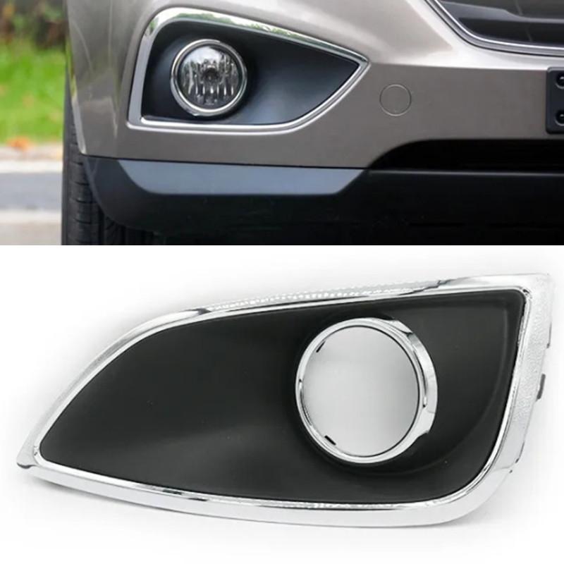 Autozubehör Nebelscheinwerferabdeckung Lampenrahmen Gitter Autozubehör für Beijing Hyundai IX35 2010 2011 2012