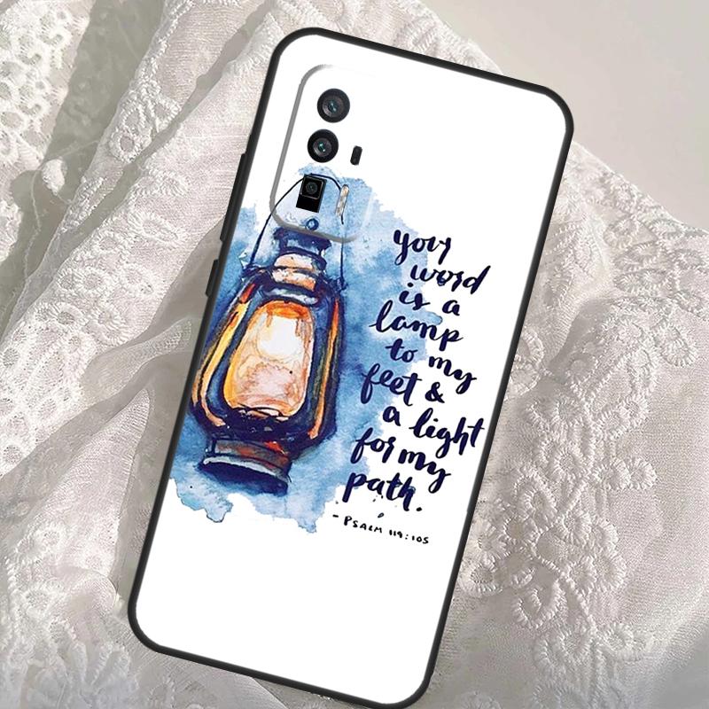 Bible Philippians Jesus Christ Verse Case For Xiaomi 14T 11T 12T 13T Pro 13 14 Ultra POCO X6 Pro M6 X3 X5 M5s F3 F5 F6 Cover