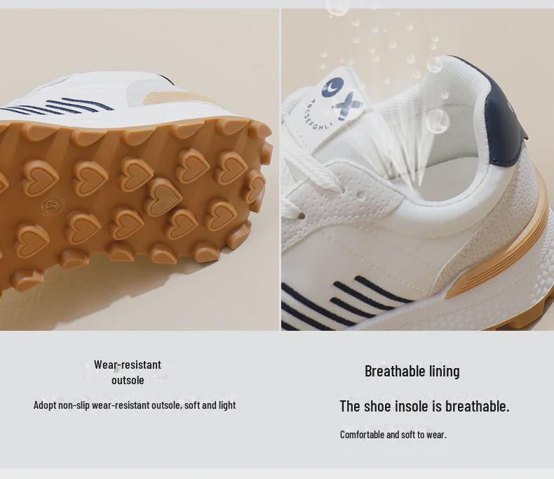 INS Korean Women's New Dad Sneakers: 2025 Spring Student Running Sports Shoes with Thick Sole for Heightening - Model J6101.