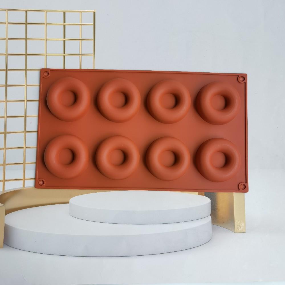 Silicone Donut Maker Non-Stick Baking Pastry Cookie Chocolate Mold Muffin Cake Mould Dessert Decorating Tools