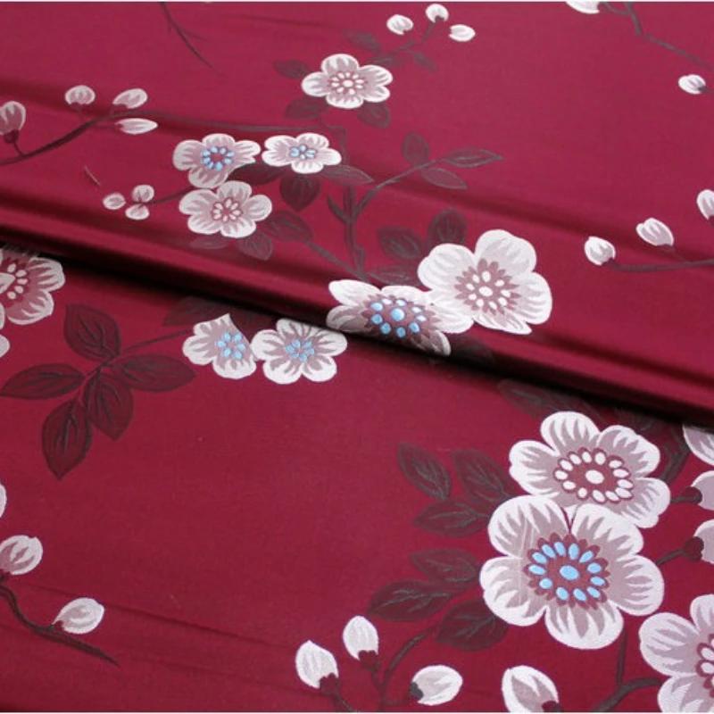 Chinese Style Decoration Weaving Brocade Fabric Jacquard Silk Fabric DIY Handmade Cheongsam Cotton-padded Jacket Mongolian Robe