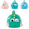Stylish Cute Dinosaur Kids Backpack Fashionable Cartoon Shell Design For Boys And Girls