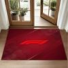 F1 Design Crystal Velvet Rug Soft Decorative Mat for Bedroom Entrance