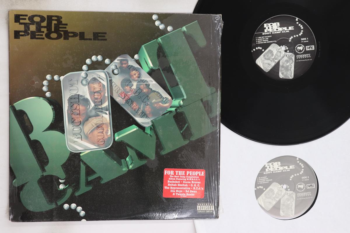 

LP Record BOOT CAMP CLIK - For The People P150646 Priority Record 1997 US Rap & Hip-Hop/R&B Used