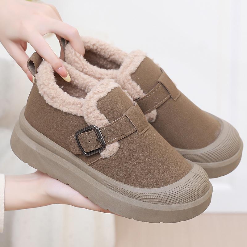 Winter New Women's Cotton Shoes Comfortable Versatile Anti-slip Durable Outsole Free Shipping Winter Women's Cotton