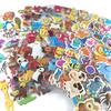 12 Sheetsset Cute Animal Mini 3D Sticker For Kids Boys Girls Diy Toy Scrapbooking Puffy Pvc Stickers Children'S Gift