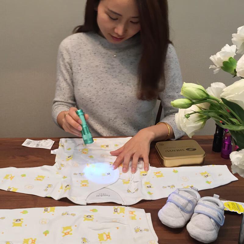 SHENYU 365nm UV Blacklight Counterfeit Detector Pen