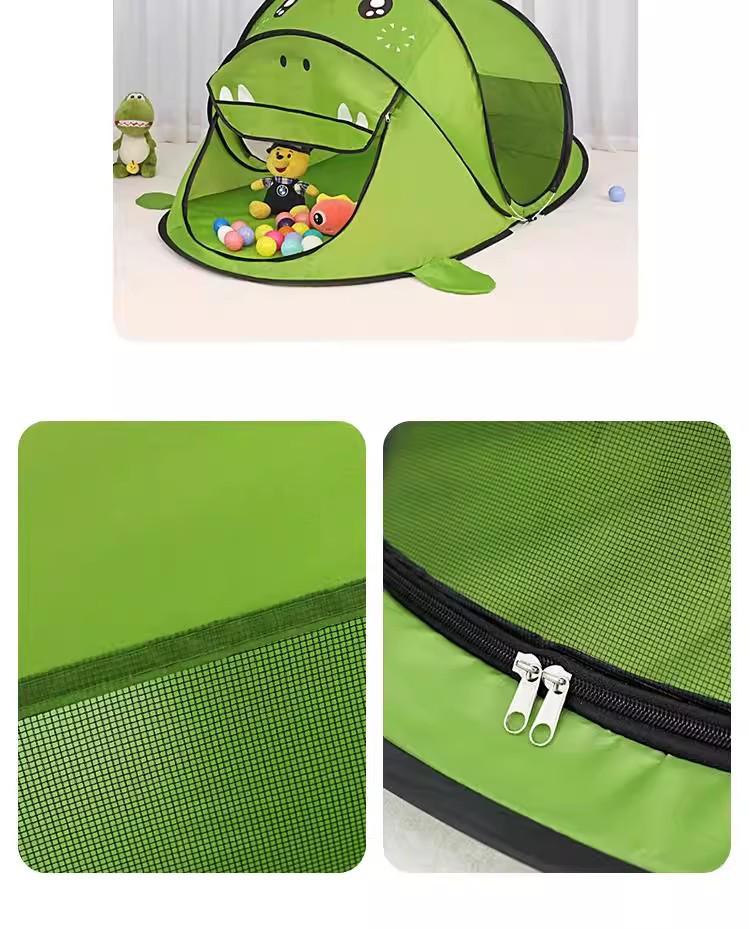 New Model Kids' Quick-Open Sunshade Tent: Portable & Folding for Indoor/Outdoor Use