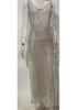 Summer Mesh See-through Backless Sleeveless Beach Dress