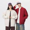 Amerikanische Retro einfarbige Fliegerjacke Herren Frühling und Herbst locker High Street schlicht vielseitig wasserdicht Freizeitjacke