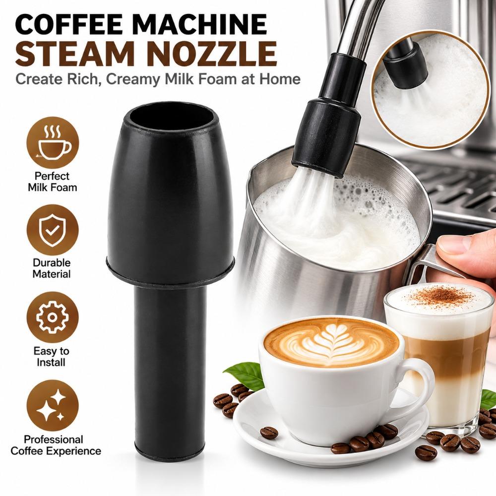 Reusable Foam Nozzle Silicone Coffee Machine Nozzle Practical Spout Nozzle For Kitchen Use