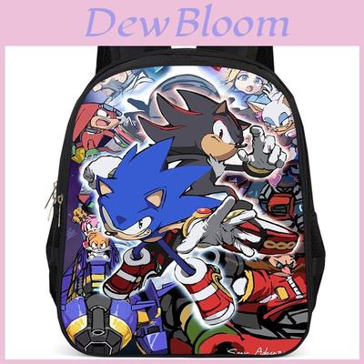 Sonic 15-inch Large Capacity Lightweight Oxford Cloth Backpack For Kids