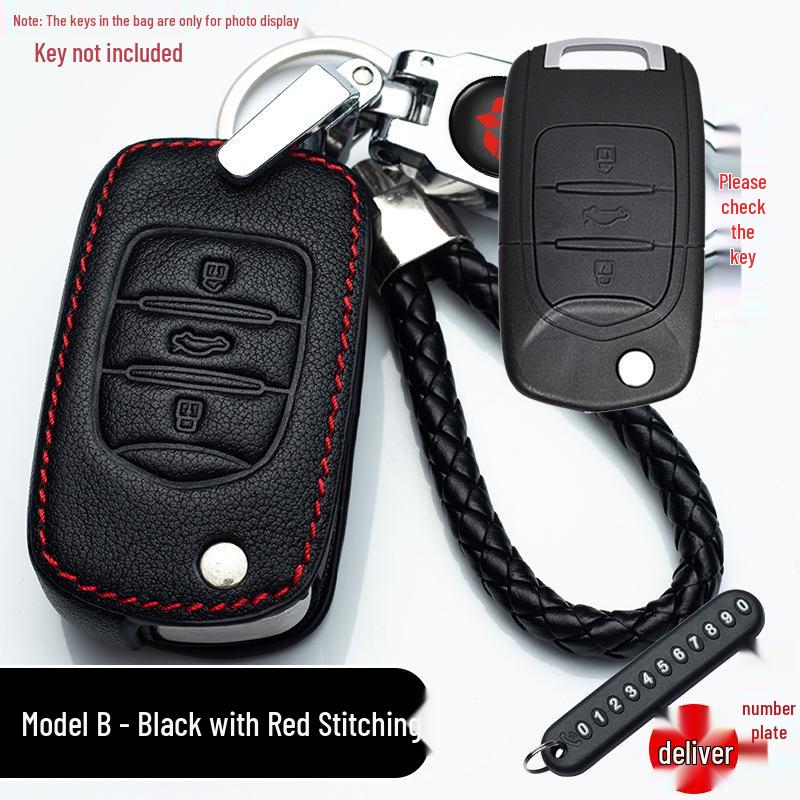 Wuling Mini EV & Hongguang Series Genuine Leather Key Case