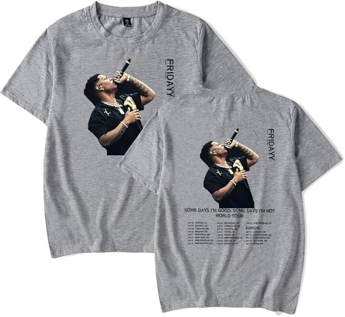 Fridayy World Tour 2025 TShirts Merch WomenUnisex Unisex Summer Short Sleeve Tshirt Fashion Streetwear