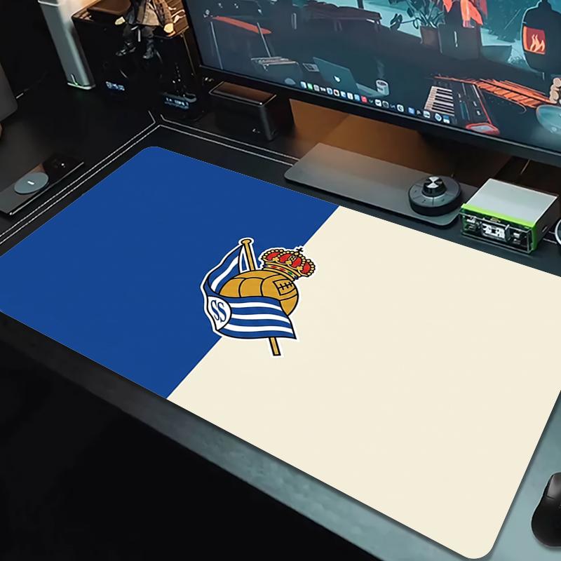 Real Sociedad Mouse Pad Large Gaming Table Cushion Non-slip Laptop Tablet Big Mousepad XXL Mat Mini PC Playmat With Lock edge_xia