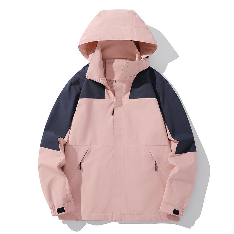 Jaqueta feminina fashion para acampamento ao ar livre caminhada tamanho grande 5XL jaqueta feminina assalto casaco à prova de vento