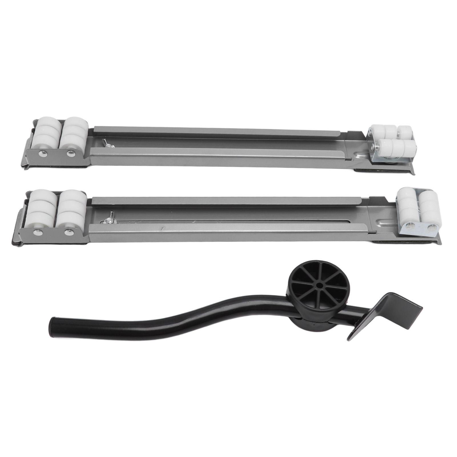 

Раздвижная роликовая подставка для бытовой техники, грузоподъемность 300 кг, универсальная колесная база для стиральных машин, холодильников, сушильных машин серебряный