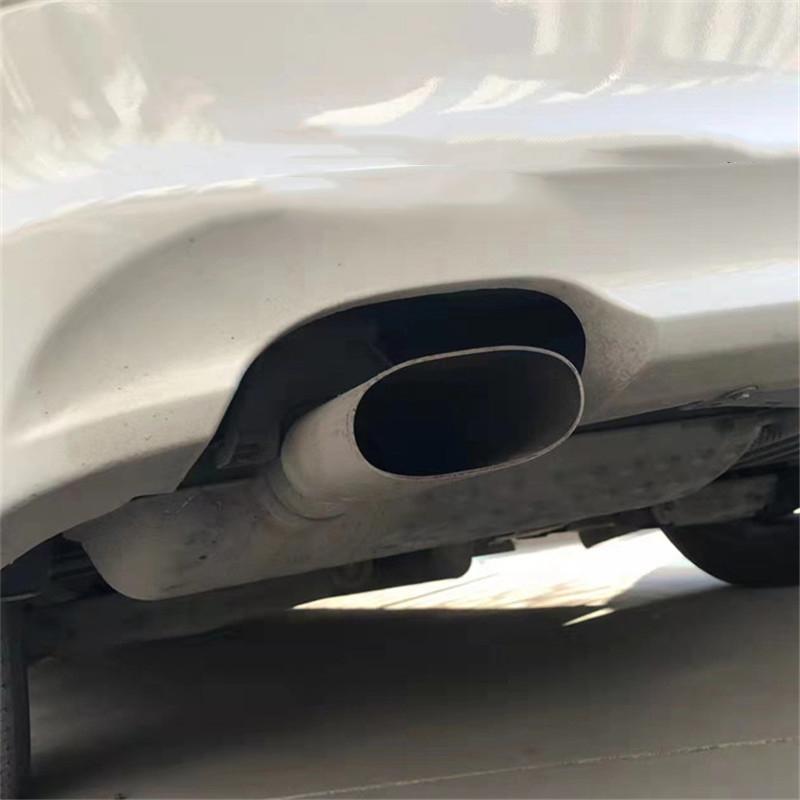 Pro BMW X3 E83 F25 Řada 3 E90 E91 320d 318d 318i E92 E93 Příslušenství pro styling auta Zadní koncovka výfuku Kryt tlumiče výfuku