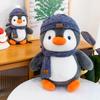 Penguin Plush Toy With Hat And Scarf Ocean Aquarium Gift For Children