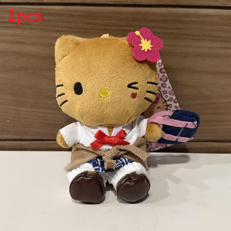 Wear Dress Plush Keychain With School Uniform For Gift And Collection