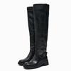 Fashion Winter Long Boots For Women Fashion Slip On Square Heel Over the Knee High Boots Winter Shoes Ladies Elegant Mordern Booties