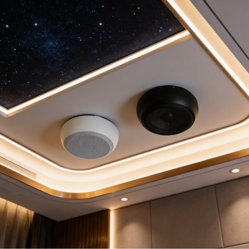 Teana 5-inch 20W Ceiling Speaker for Home & Public Address Diameter 217x90mm