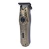 Electric Hair Clipper Vintage Metal Body High Power Low Noise Rechargeable Hair Trimmer with 3 Guide