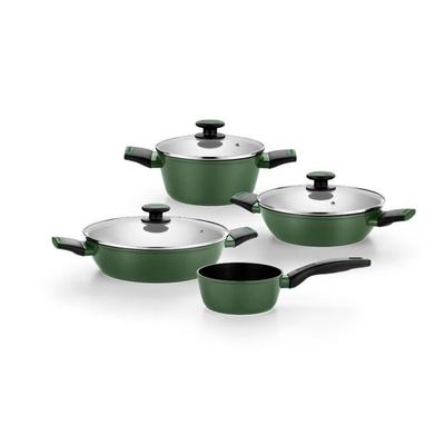 Kookgerei - MONIX - M509900 - Gesmeed aluminium - 4 stuks - XylanTM anti-aanbaklaag
